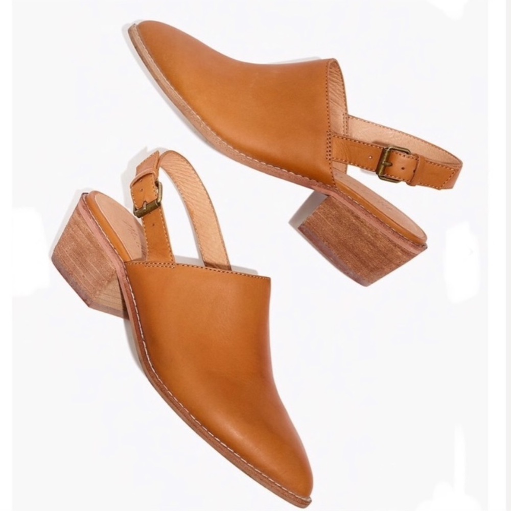 Madewell The Jess Slingback mule heels